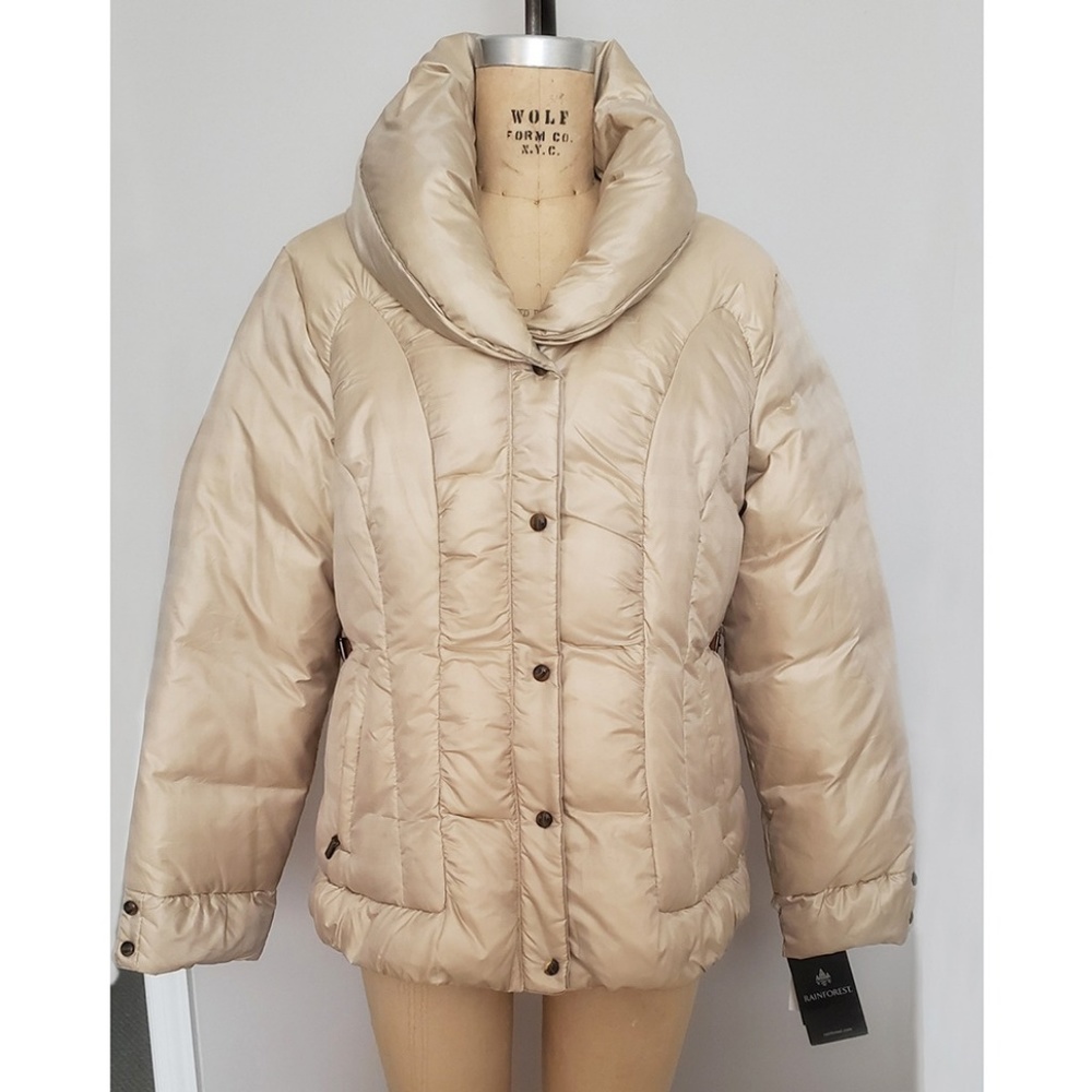 NEW WITH TAGS RAINFOREST DOWN PUFFER COAT SIZE XL